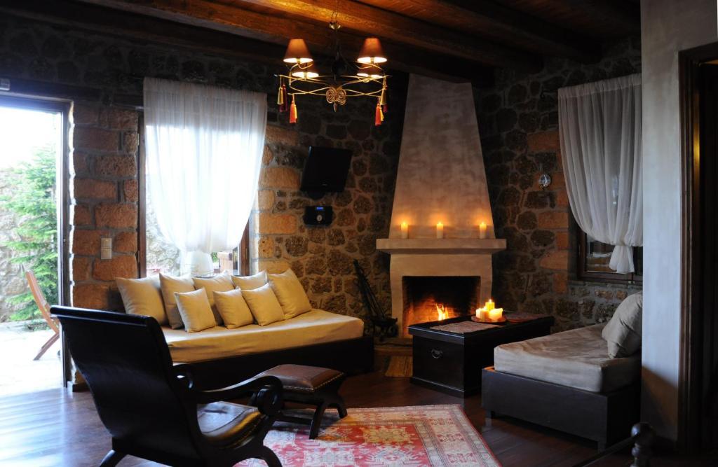 Nymfes Guesthouse Synikia Mesi Trikalon Oda fotoğraf