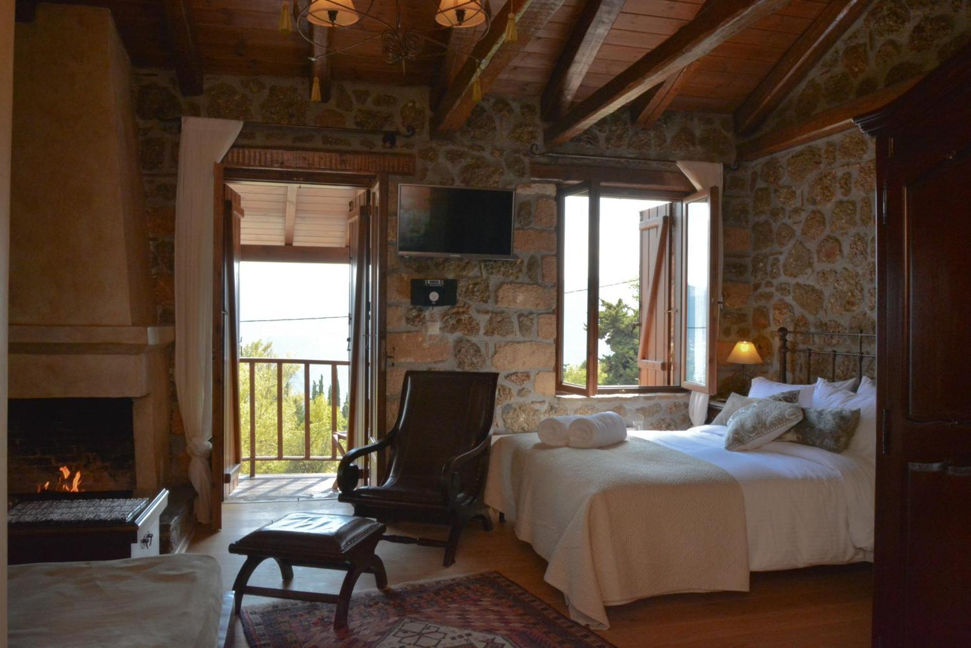 Nymfes Guesthouse Synikia Mesi Trikalon Oda fotoğraf